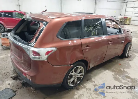 2014 Mitsubishi Outlander Se z USA, uszkodzony, nr VIN JA4AZ3A37EZ009389